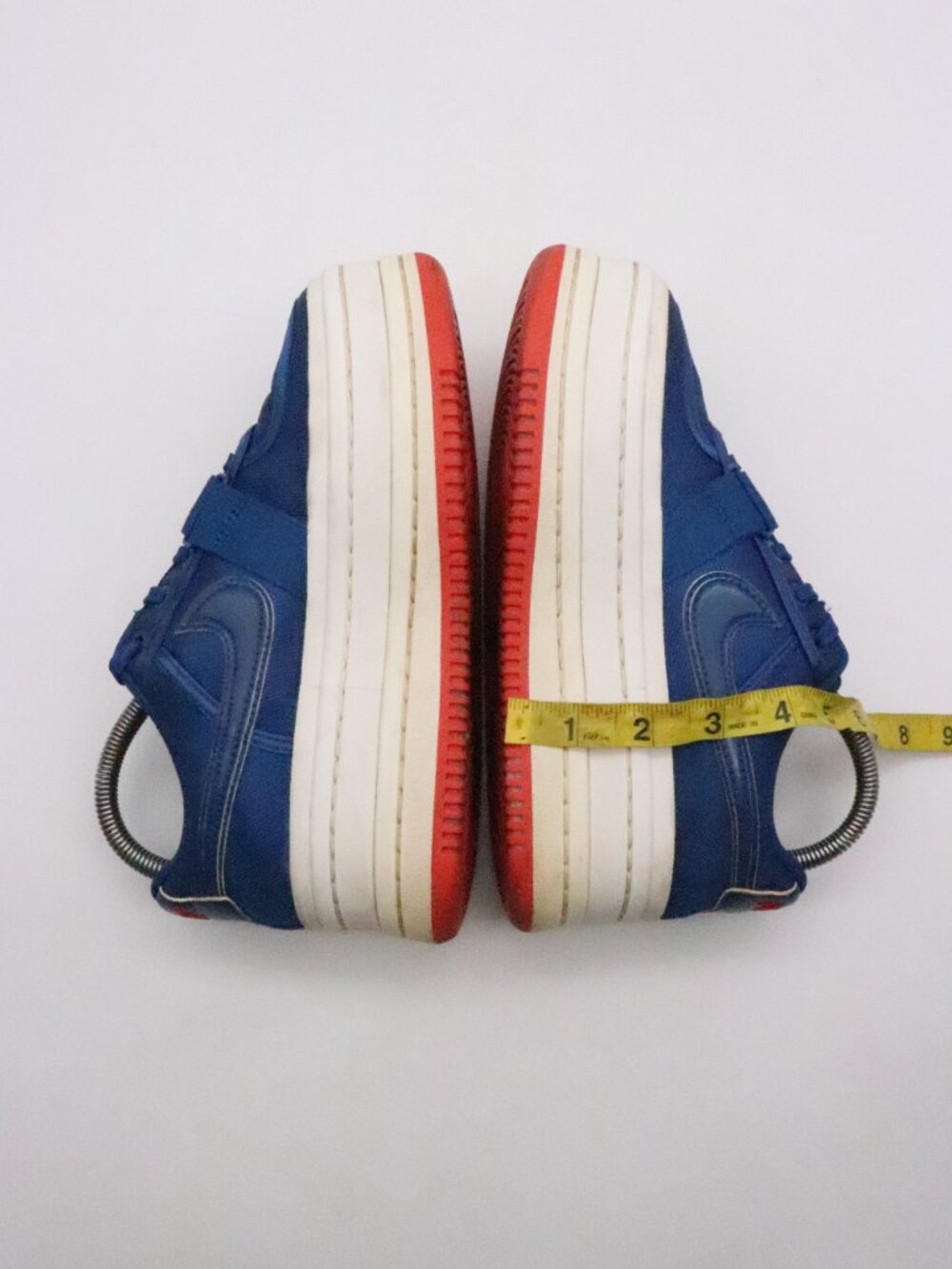 Nike Vandal 2K Gym Blue Women’s Size 7.5 Platform Sneakers AO2868-400 - Picture 6 of 9